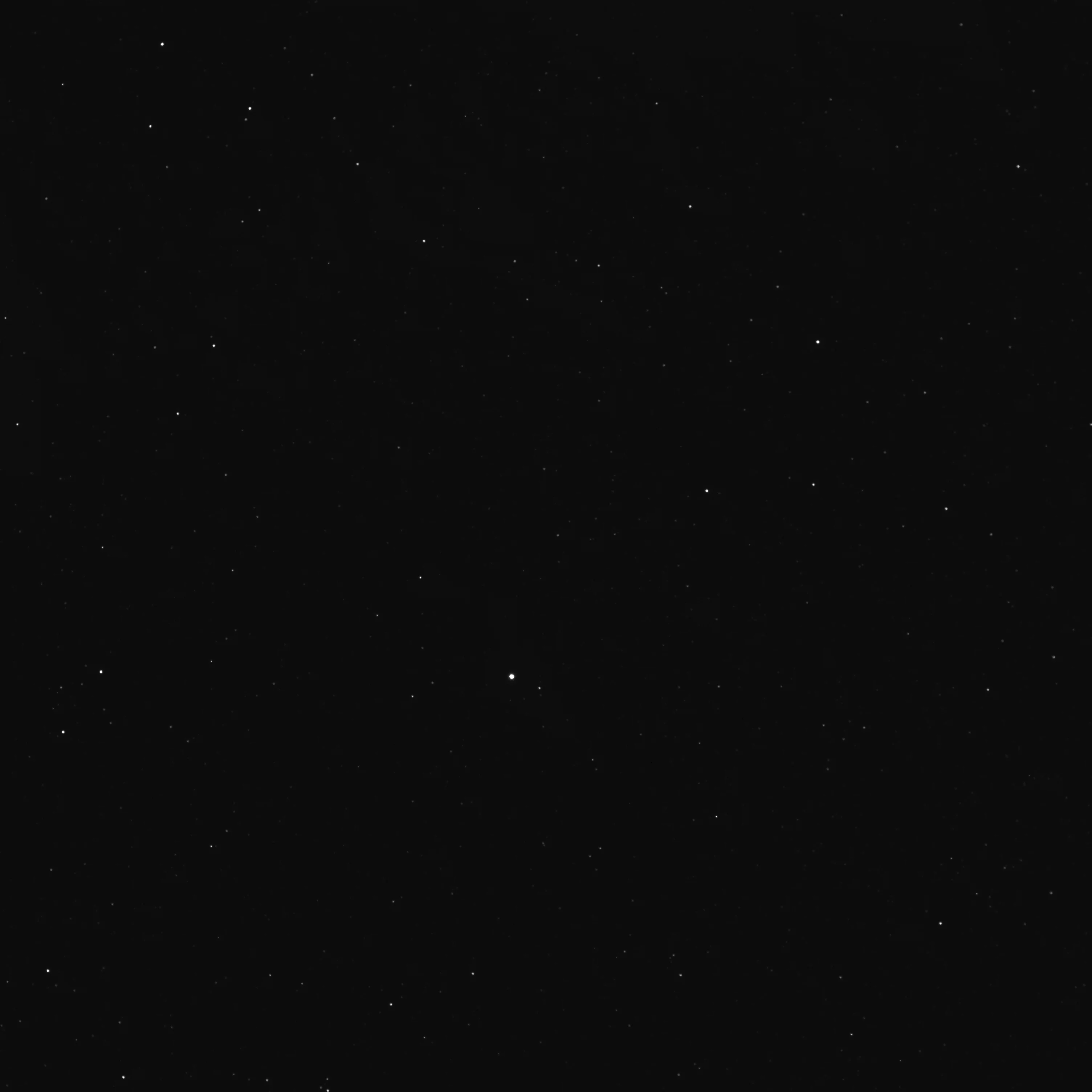 The first picture shot after the meridian flip happened