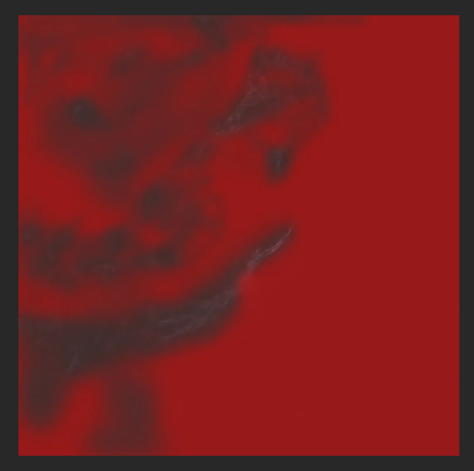 A screenshot in Photoshop looking at a masked curved layer